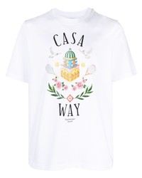 Casablanca Casa Way Organic Cotton T Shirt