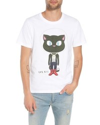 LVLXIII Cat Graphic T Shirt