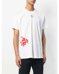Givenchy Cathedral And Rose Print T Shirt