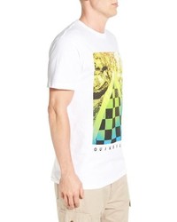 Quiksilver Checker Channel Graphic T Shirt