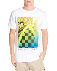 Quiksilver Checker Channel Graphic T Shirt