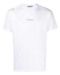 Valentino Chest Logo Cotton T Shirt