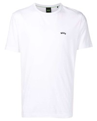 BOSS Chest Logo Print Detail T Shirt