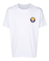OSKLEN Chest Logo Print Detail T Shirt