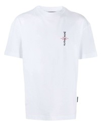 Palm Angels Chest Logo Print T Shirt