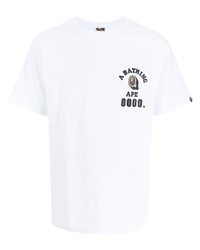 A Bathing Ape Chest Logo Print T Shirt