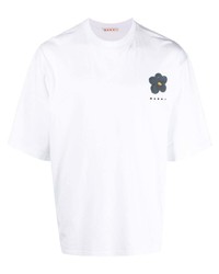 Marni Chest Logo Print T Shirt