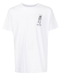 OSKLEN Chest Logo Print T Shirt