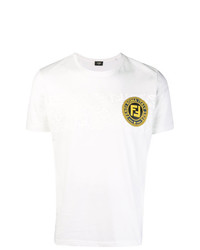 Fendi Chest Logo T Shirt