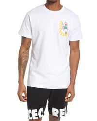 Icecream Chicken And Waffles Graphic Tee In White At Nordstrom