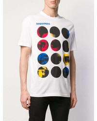 DSQUARED2 Circle Face T Shirt