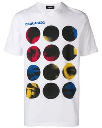DSQUARED2 Circle Face T Shirt