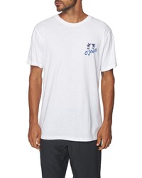 O'Neill Classic Girl Cotton Graphic Tee In White At Nordstrom