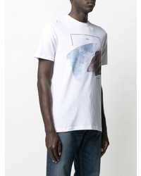 BOSS HUGO BOSS Coastal Print Cotton T Shirt
