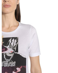 Dsquared2 Collage Printed Cotton Jersey T Shirt