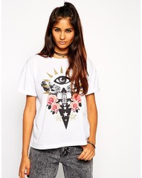 Asos Collection T Shirt With Solstice Eye Print
