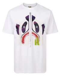 A Bathing Ape Color Camo Panda T Shirt