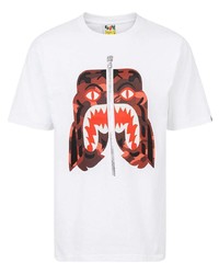 A Bathing Ape Color Camo Tiger T Shirt