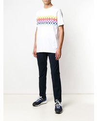 Ps By Paul Smith Colour Block Checkered T Shirt