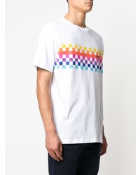 Ps By Paul Smith Colour Block Checkered T Shirt