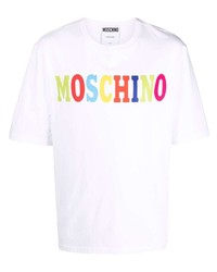 Moschino Colour Blocked Logo T Shirt