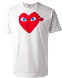 Comme Des Garcons Play Comme Des Garons Play Printed Heart T Shirt