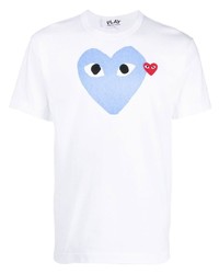 Comme des Garcons Comme Des Garons Heart Print T Shirt