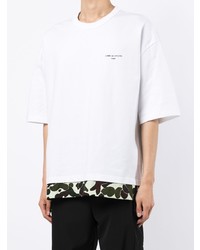 Comme des Garcons Homme Comme Des Garons Homme Camouflage Print Hem T Shirt