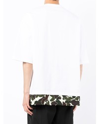 Comme des Garcons Homme Comme Des Garons Homme Camouflage Print Hem T Shirt