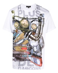 Comme Des Garcons Homme Plus Comme Des Garons Homme Plus Graphic Print T Shirt