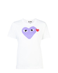 Comme Des Garcons Play Comme Des Garons Play Heart Logo T Shirt