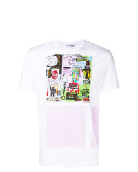 Comme Des Garcons SHIRT Comme Des Garons Shirt Comme Des Garons X Basquiat Graphic Print T Shirt