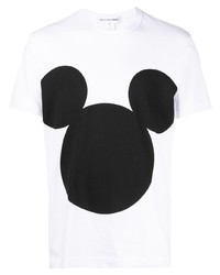 Comme Des Garcons SHIRT Comme Des Garons Shirt Mickey Print Cotton T Shirt
