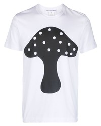 Comme Des Garcons SHIRT Comme Des Garons Shirt Mushroom Print Short Sleeve T Shirt