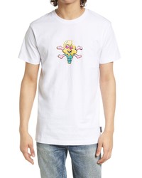 Icecream Cookie Cotton Graphic Tee In White At Nordstrom