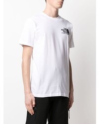 The North Face Coordinates Logo Print Cotton T Shirt