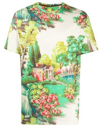 Paul Smith Cottage Print T Shirt