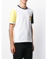 Thom Browne Cotton Jersey Ringer Tee