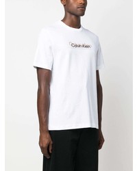 Calvin Klein Cotton Logo Print T Shirt