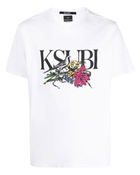 Ksubi Cotton Logo Print T Shirt