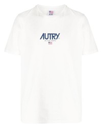 AUTRY Cotton Logo Print T Shirt