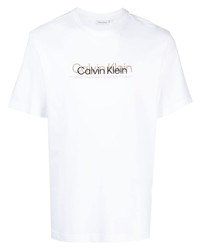 Calvin Klein Cotton Logo Print T Shirt