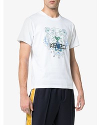 Kenzo Cotton Tiger Logo T Shirt
