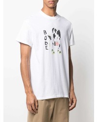 Bode Cow Print T Shirt