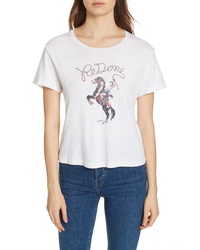 RE/DONE Cowgirl Graphic Tee
