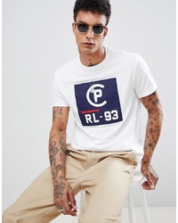 Polo Ralph Lauren Cp 93 Capsule Print T Shirt In White