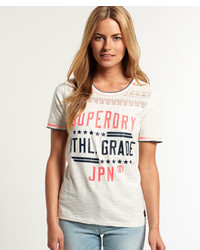 Superdry Crafted Lace T Shirt