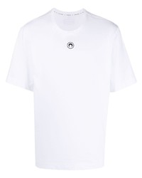 Marine Serre Crescent Moon Print T Shirt