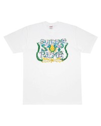 Supreme Crest Print T Shirt