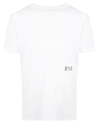 RtA Crew Neck Logo Printed T Shirt